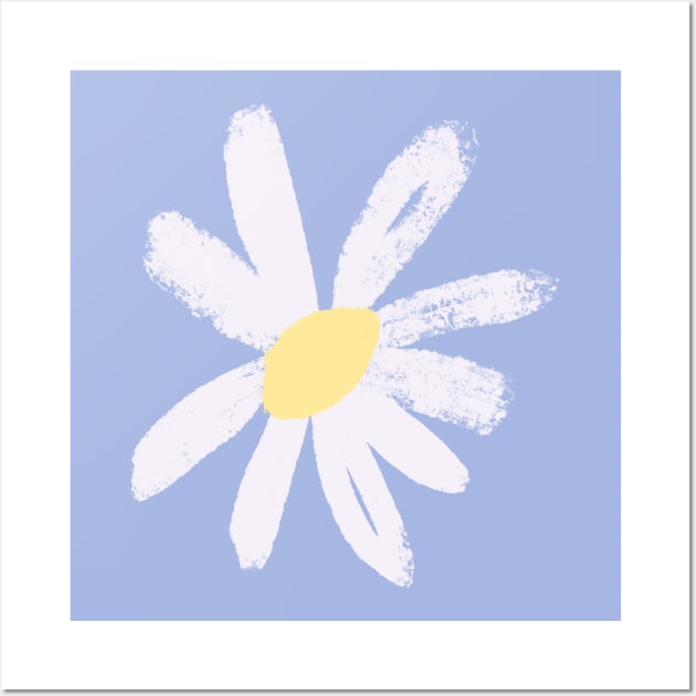 Daisy flower Wall Art by Nina Nill